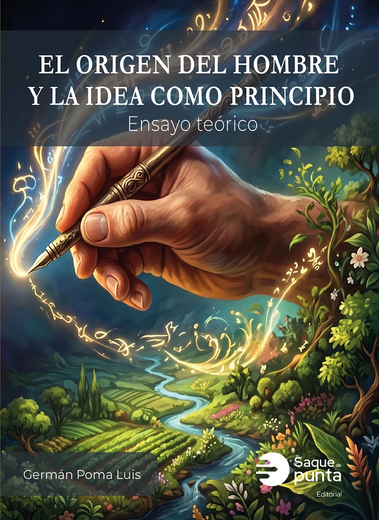 Portada del libro Origen del hombre y la idea como principio